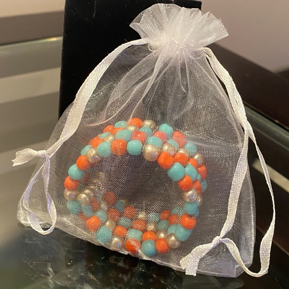 Funky Beaded Bangle - Picture 4 of 4